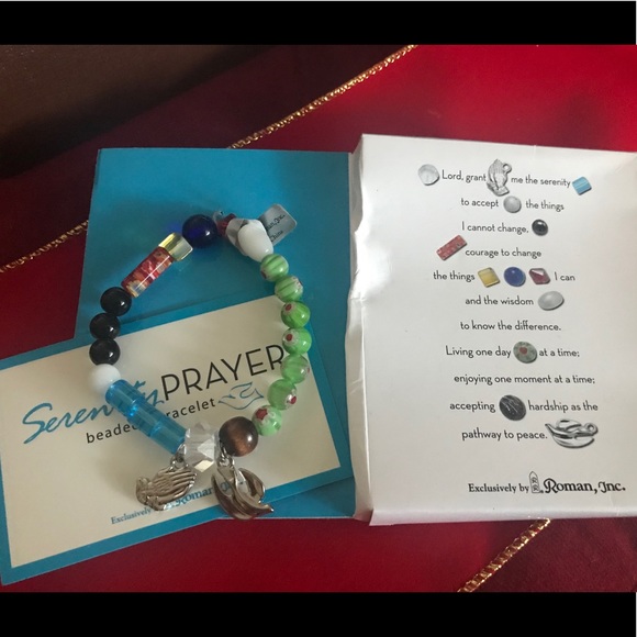 roman inc Jewelry - Give Serenity!  Bracelet and poem.